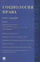 Социология права. Курс лекций. В двух томах. Том 2