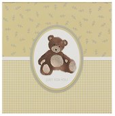 Коробка подарочная "Cute bear" 20*20*9,5см,картон - 1