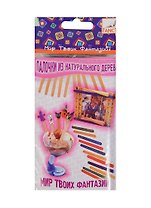 Палочки дерев. закругленные цветные (FD020048) (C13976) (114х10мм) (50шт) (упаковка)