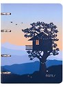 Тетрадь на кольцах «Adventure» 100 листов в клетку, А5, сменный блок - Listoff