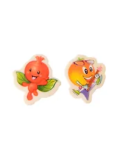 Ластик Забавные фрукты (S021) (Листопадова)