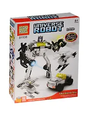 Конструктор-трансформер Универсальный робот серый (коробка) (15-02276-81108-03)