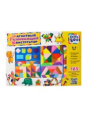 Конструктор магнитный «Геометрические фигуры» 165 деталей