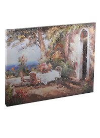 Картина канвас 45х55 (Дом на побережье) (6011-89-P001)