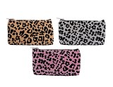 Пенал-косметичка "Leopard" глиттер, ассорти