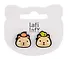 Сережки Капибары мордочки (2шт) (пластик) (12-09165-202405- L1) (Lafilaf) - 1