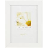 Деревянная фоторамка «TrendLine white MDF», белая, 15 х 20 см
