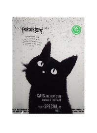 Папка -уголок «Naughty cat» А4, с 6 уголками, в ассортименте