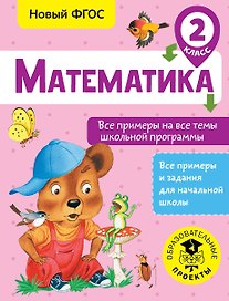 Математика. 2 класс. Все примеры на все темы школьной программы. Новый ФГОС