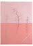 Папка на резинке А4 "Pink print", пластик - 0