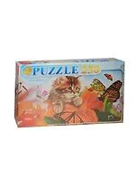 Пазлы 250 А3ф Котенок в цветах (250П33_10139) (28х40см) (3-99л.) (Hatber) (коробка)