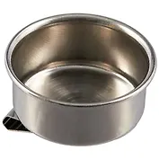 Масленка металлическая одинарная, d=4см, h=3см, Сонет