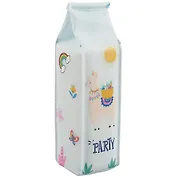 Пенал «Пакет молока с ламой», 21 х 6 см