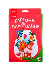 Набор для творчества LORI Картина из пластилина Оленёнок Пз/Пл-009