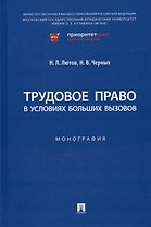 Трудовое право в условиях больших вызовов. Монография