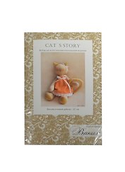 Набор для изготовления текстильной игрушки Ваниль МеЛ "Catstory" 27см C001