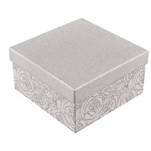 Подарочная коробка «Glitter flowers», 17 х 17 см