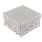 Подарочная коробка «Glitter flowers», 17 х 17 см