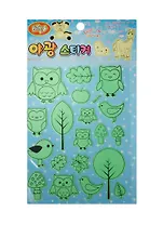 Набор светящихся наклеек AAA-018 Совы (11-01488-AAA-018)