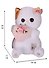 Игрушка мягкая Budi Basa, Ли-Ли BABY с розовым сердечком 20см LB-001 - 1