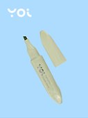 Текстовыделитель «Olive» пастельный мятный, Yoi - 1
