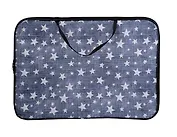 Папка на молнии А3 ткань нейлон, шнур. ручки, дизайн тип 4