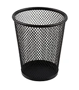 Стакан для пишущих принадлежностей, ведерко, металл, сетка, GoodMark