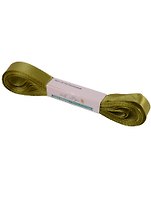 Лента атласная 12мм*5,6м Цв. №158 Оливковый HY012158