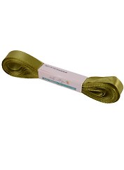 Лента атласная 12мм*5,6м Цв. №158 Оливковый HY012158