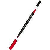 Фломастер «Aqua Brush Duo» тёмный кармин, 2 мм, Lyra - 1