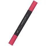 Маркер художественный "Сонет" глубокий красный, двухсторон., тонк. и широк.долото, Сонет