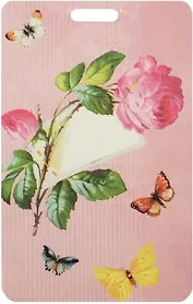 Чехол для карточек Винтаж с розой