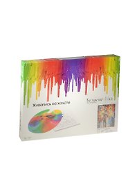 Картина по номерам  Поцелуй под дождем, 30*40 см.