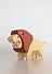 Фигурка HALFTOYS ANIMAL Лев, магнитная. Арт. HAS001 - 2