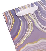 Пакет А5 18*23*10 "Marble stone" нейтр., тиснение фольгой, бум.мат.ламинат - 2