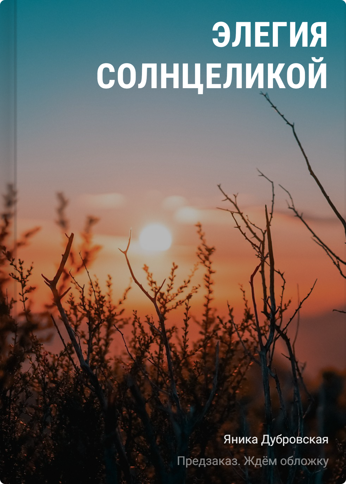 

Элегия солнцеликой