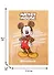 Скетчбук А6 80л "Микки Маус" 100г/м2, тв. переплет - 1