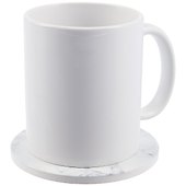 Подставка под кружку Мрамор Hello marble керамика) (11 см) (ПВХ бокс) (12-07671-N6) - 2