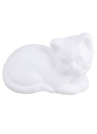 618 Кот маленький лежачий (9,5х13,5см) (Фигурка для творчества)