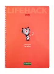 Тетрадь в клетку Hatber, "Смекалки", А4, 96 листов, в ассортименте