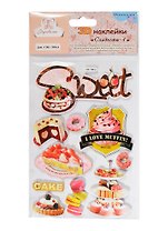 3D Наклейки Фантазия Сладости 1 (СВЕ-7006А) (Рукоделие) (упаковка) (3+)