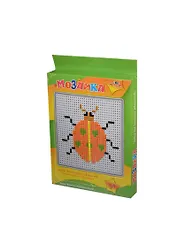 Мозаика пласт. А5 Божья коровка (C2429-03) (набор д/творчества) (5+) (коробка) (132шт.х2)