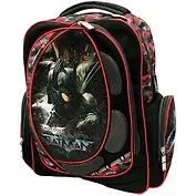 Рюкзак школьный "Бэтмен" 38*32*18см, отд.на молнии, уплотн.лямки, уплотн.спинка, светоотраж.вставки, Proff