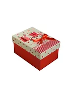 Коробка подарочная "Love" 8*11*5,7см, красная, картон, Хансибэг