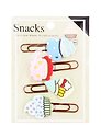 Набор Скрепки-закладки Snacks (4 шт)