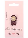 Значок My favorite writer Достоевский (металл) (12-08599-942)