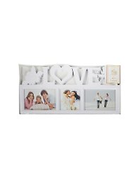 Фоторамка-коллаж LOVE (44х20) на 3 фото (15х10/10х10) (596-112)