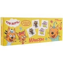 Мемо «Три кота» 48 карточек, Step Puzzle