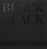 Альбом 20*20см 20л "BlackBlack" склейка, 300г/м2, Fabriano 