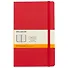 Книга для записей Moleskin Classic Large, твёрдая обложка, красная, 120 листов, А5 - 0